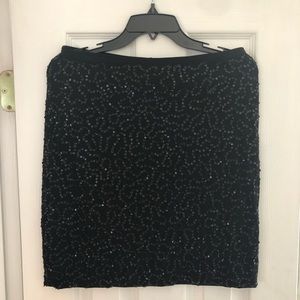 Body by Victoria sequin mini skirt.